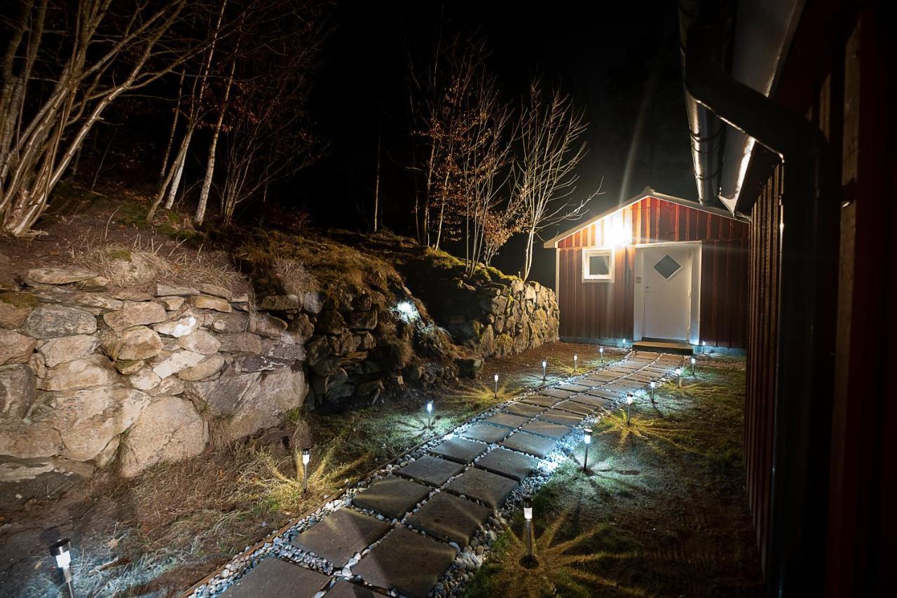 Skogsstuga i Bassholma Villa Munka-Ljungby Exteriör bild